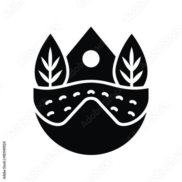 Obraz Touch Of Nature Vector Illustration