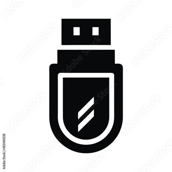 Obraz USB Trimmer Vector Illustration