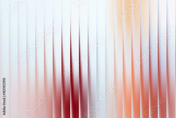 Fototapeta Abstract vertical lines with soft pastel gradient effect, creating a smooth and blurred background for design