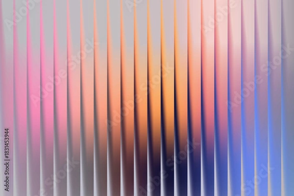 Fototapeta Abstract Vertical Lines A Modern and Colorful Design for Digital or Print Media