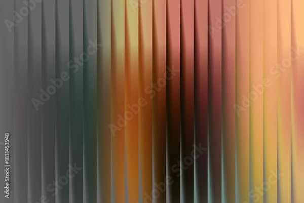 Fototapeta Abstract Vertical Lines with Blended Colors Creating a Gradient Effect
