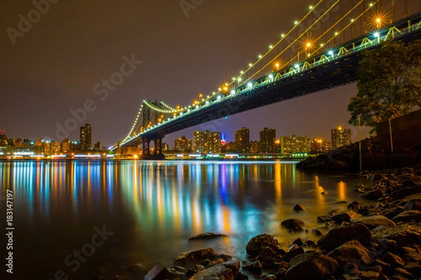 Obraz Manhattan Bridge from DUMBO