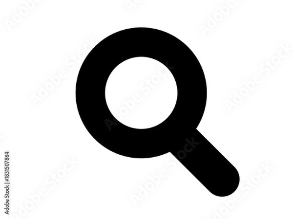 Obraz 検索 アイコン / Search Icon – 虫眼鏡・探す・拡大のシンボル