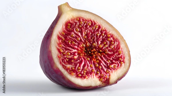 Obraz Ripe fig fruit half cut
