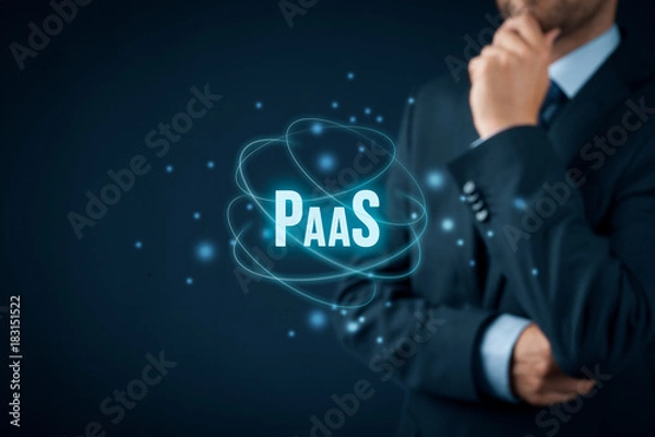 Fototapeta Platform as a service PaaS