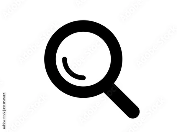 Obraz 検索 アイコン / Search Icon– 虫眼鏡・探す・拡大のシンボル
