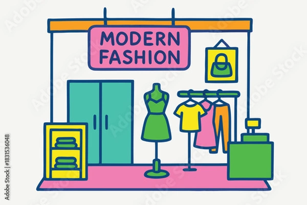 Fototapeta Smart Device for Digital Communication & Mobile Phone with Touchscreen Interface