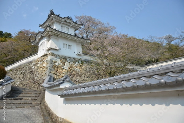 Fototapeta 龍野城の外観風景