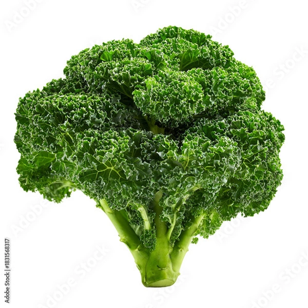 Obraz Kale isolated on with white background(1)