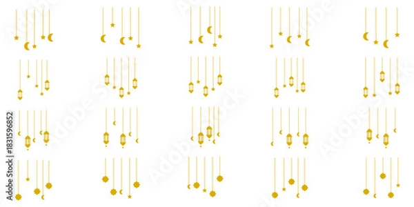 Fototapeta Islamic Hanging Illustration