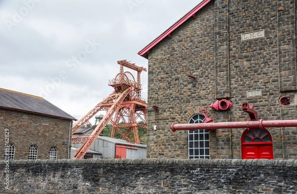 Obraz Rhondda Heritage Park, Wales, UK