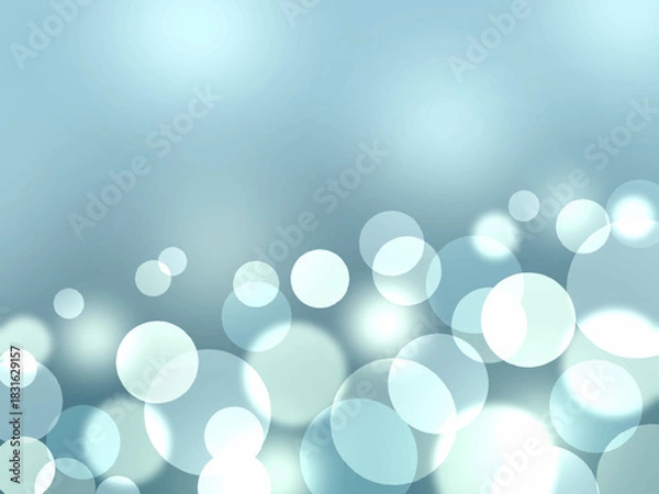 Obraz 水中のようなイメージの光が煌めく背景素材