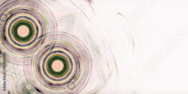 Obraz Grunge spirals