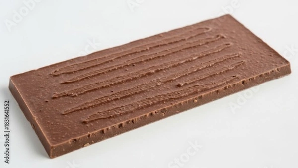 Obraz Milk chocolate bar with unique textured surface design