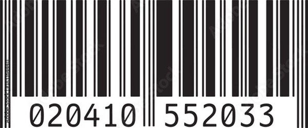 Fototapeta Abstract geometric shapes with color gradients and text elements