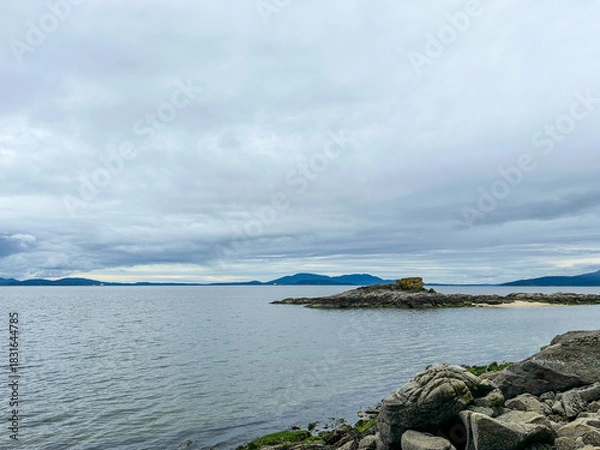 Obraz Moody Coastal Landscape