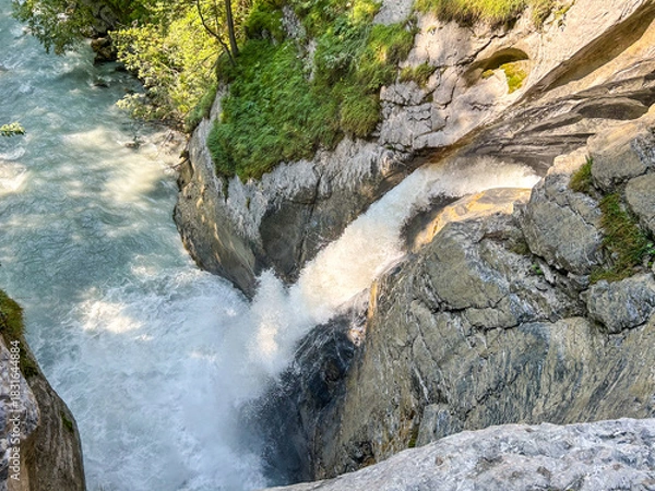 Obraz Aare Gorge Waterfall