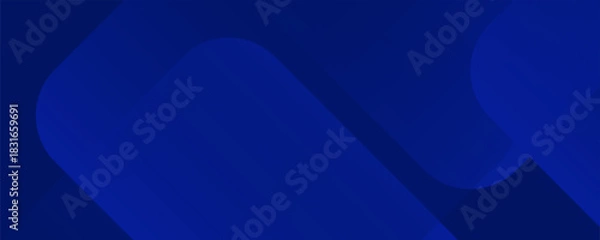 Fototapeta Abstract blue background. Modern simple blue geometric design. EPS10