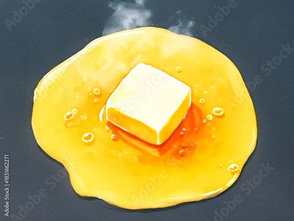 Fototapeta 溶かしバター