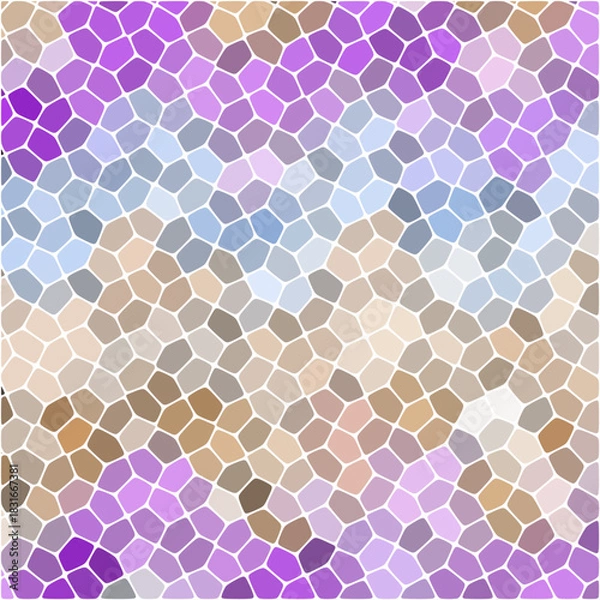 Fototapeta Abstract vector background. Colored stones. Background for the presentation. eps 10