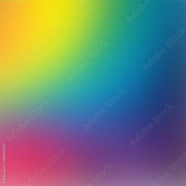 Fototapeta Blurred background with modern abstract light, blurred color gradient. Sleek template for your creative graphic design. Vector illustration. eps 10