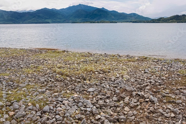 Obraz Vast lake on the mountain 