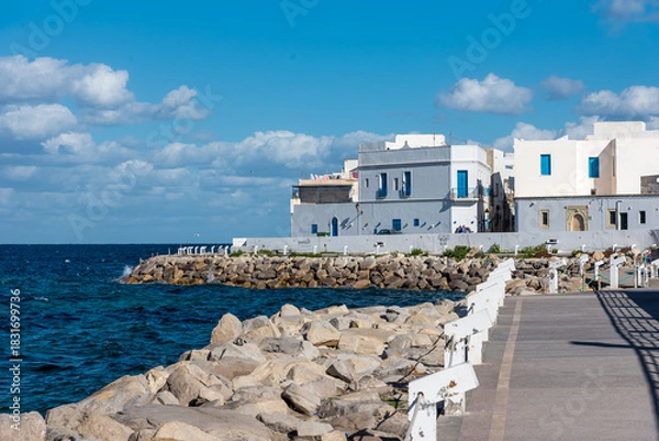 Obraz A view of the Mahdia corniche, Tunisia