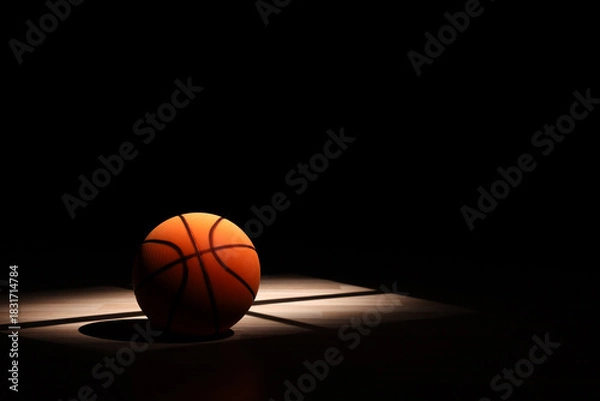 Obraz Basketball Background Image with Window Light