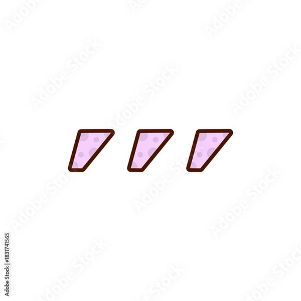 Obraz Ellipsis vector icon. Speech bubble icon with three dots.