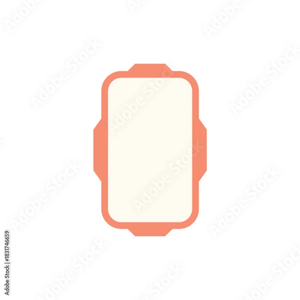 Obraz Abstract wall frames. Flat vector illustration.