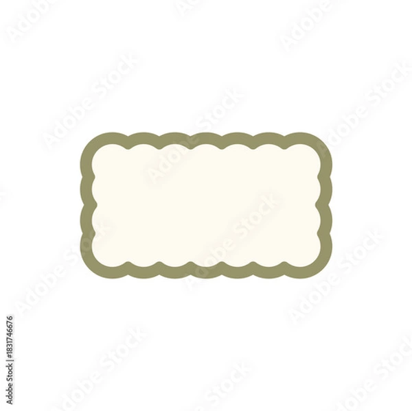 Obraz Abstract wall frames. Flat vector illustration.