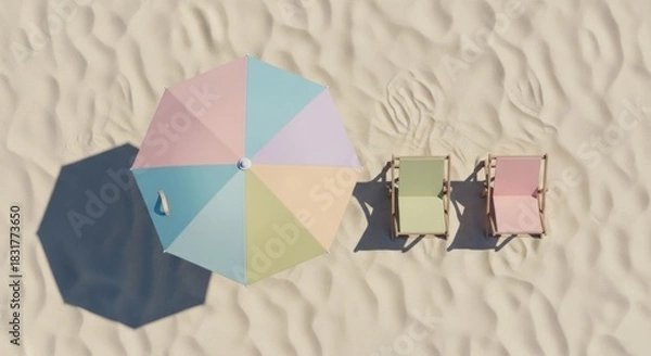 Obraz sand castle on the beach