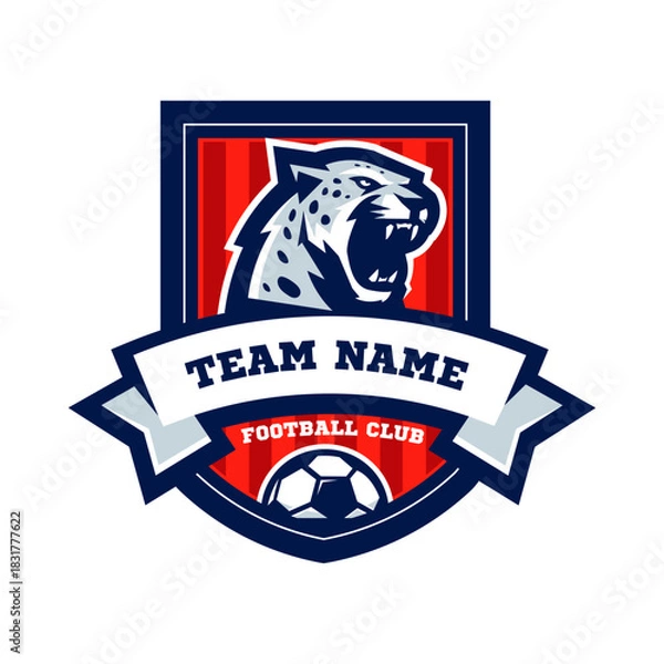 Obraz Jaguar soccer logo