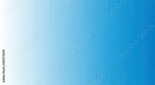 Fototapeta Soft blue vertical gradient textured background perfect for corporate branding and product displays