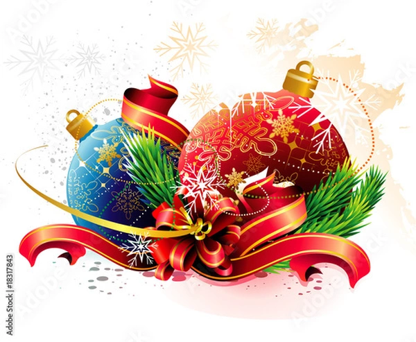 Obraz Christmas Vector