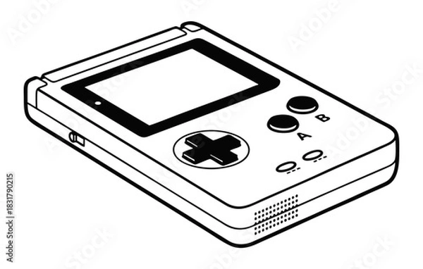 Obraz mp3 player isolated on white background