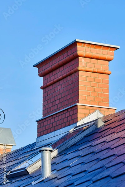 Obraz schornstein klinker