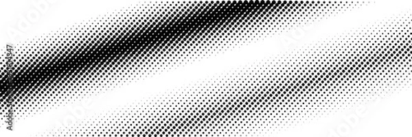Fototapeta Halftone lines Set. Vector Stripe Collection. Halftone Circle Dots Gradient.