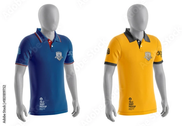 Obraz Polo Shirt Angle Mockup