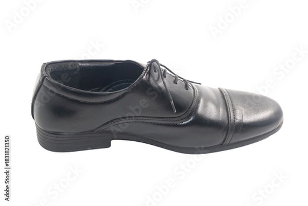 Fototapeta  A single black show from front