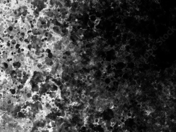 Obraz あばたのあるインク染みの質感