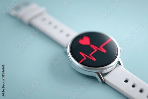 Obraz Smartwatch Heartbeat Display