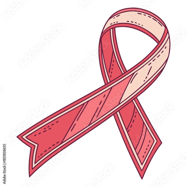 Obraz Vector of Ribbon on white background