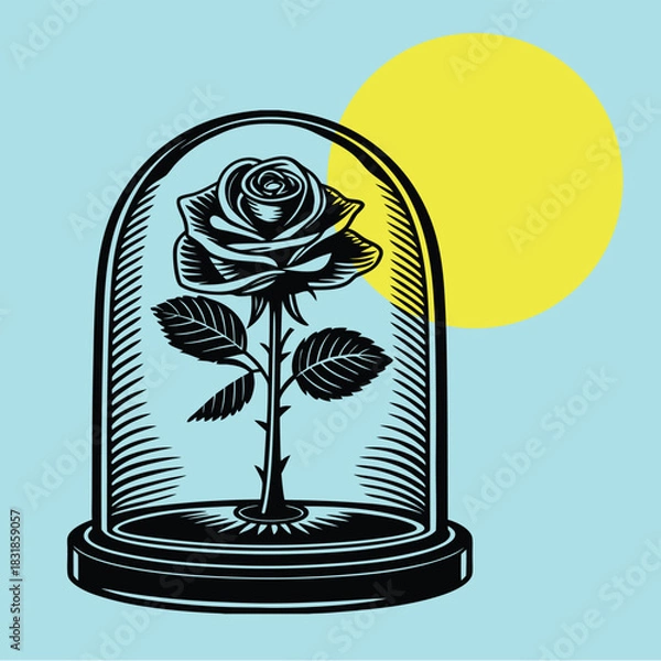 Obraz vector illustration of a tree