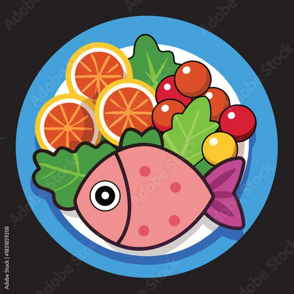 Obraz fruits and vegetables