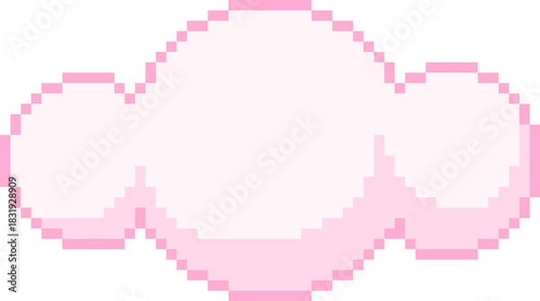 Fototapeta 핑크픽셀게임