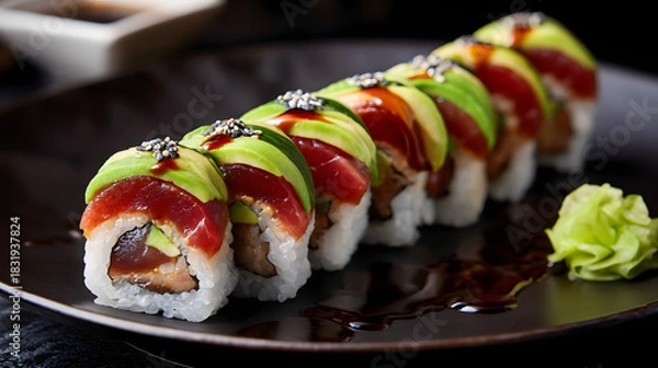 Obraz Tuna Sushi Roll