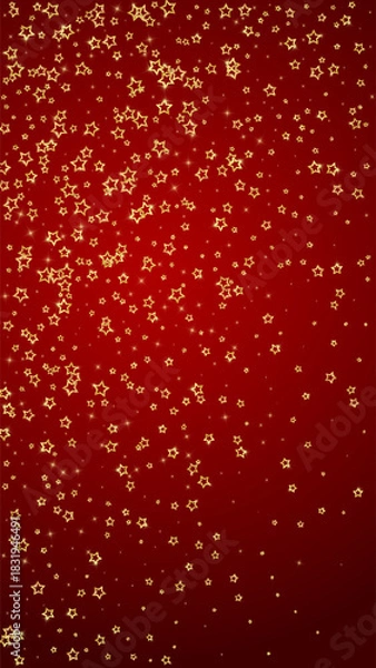 Obraz Starry night fairy tale background.