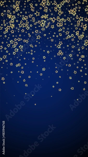 Obraz Starry night fairy tale background.