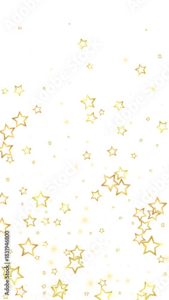 Obraz Starry night fairy tale background.